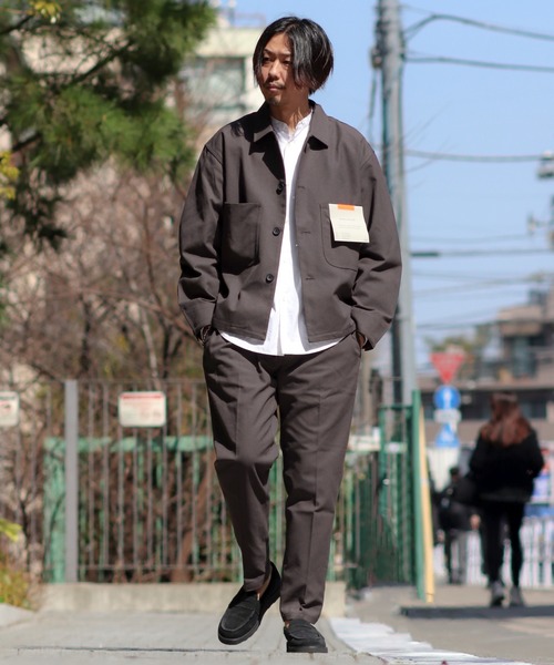 「INHERIT」 ジャケット SMALL ブラウン メンズ_画像8