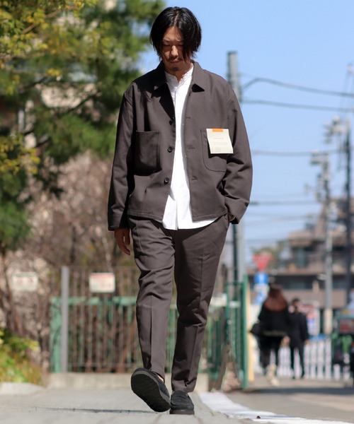 「INHERIT」 ジャケット SMALL ブラウン メンズ_画像9