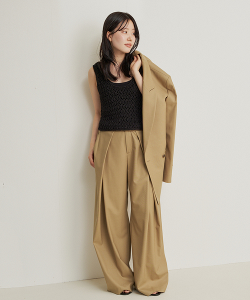 ジャケット テーラードジャケット 「追加」R’IAM WOOSTED ジャケット レディースの画像