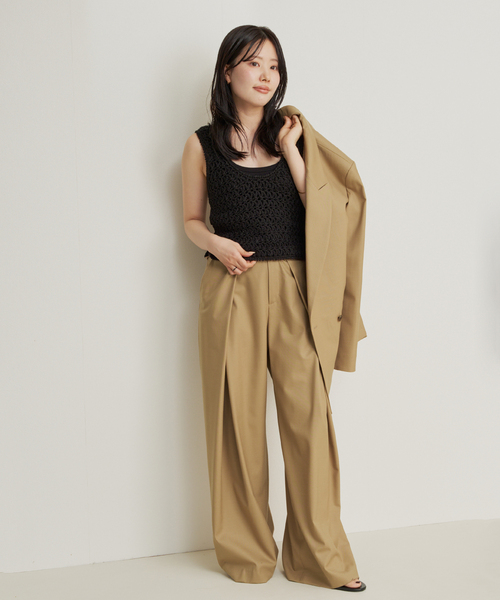ジャケット テーラードジャケット 「追加」R’IAM WOOSTED ジャケット レディースの画像