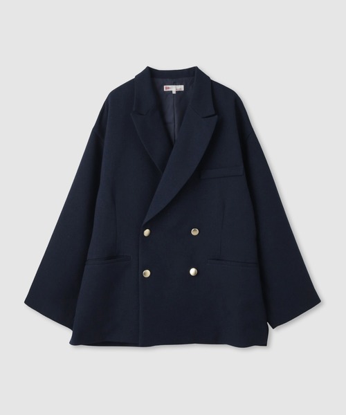 NAVY ジャケット テーラードジャケット 「NAVY/ ネイビー」ビッグ