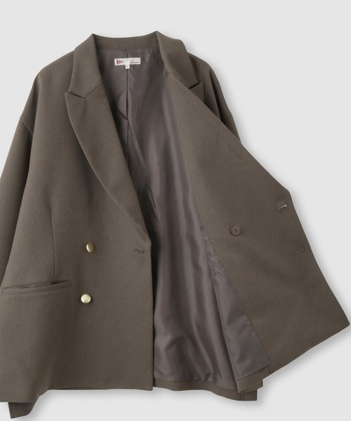 NAVY ジャケット テーラードジャケット 「NAVY/ ネイビー」ビッグ