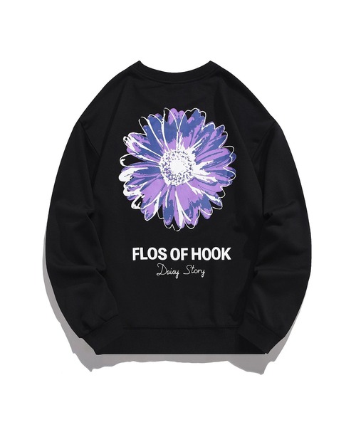 「HOOK」 スウェットカットソー L ネイビー メンズ_画像7