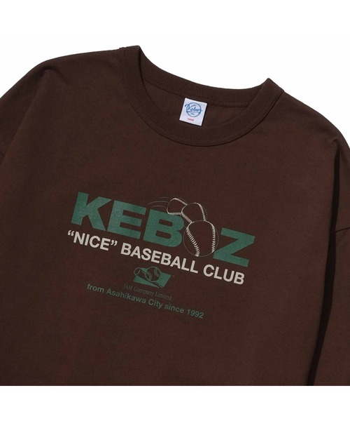 「KEBOZ」 長袖Tシャツ S ブラック メンズ_画像2