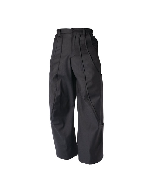 GOAT ESSENCE ワイドパンツ スラックス TUCK CURVE WIDE PANTS メンズ
