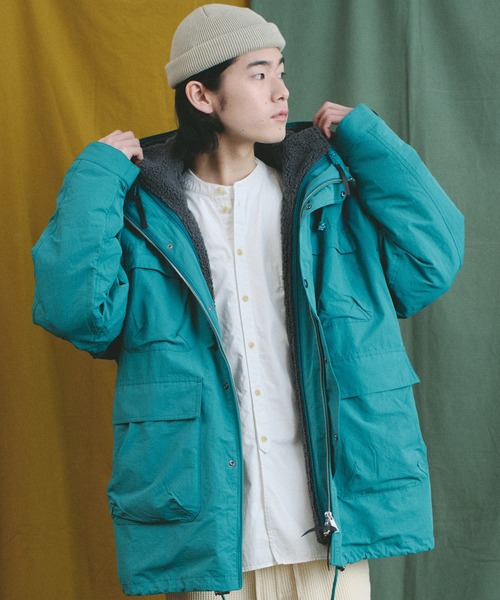 Universal Style Wear」 マウンテンパーカー MEDIUM ターコイズブルー
