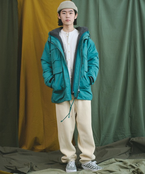 Universal Style Wear」 マウンテンパーカー MEDIUM ターコイズブルー