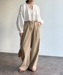 ブラウス シャツ インドレースボレロブラウス ...の詳細画像2