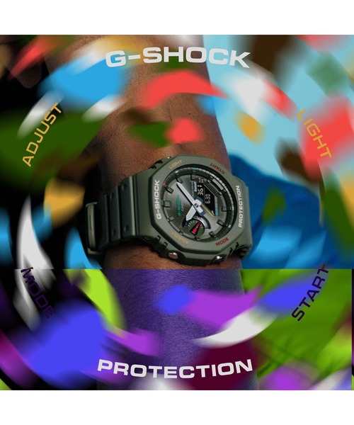 G-SHOCK 「G-SHOCK」 デジタル腕時計 FREE グリーン メンズ : ZOZOTOWN