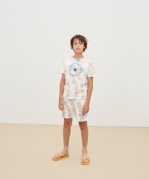 「The New Society」 「KIDS」半袖Tシャツ 8Y ホワイト キッズ_画像3