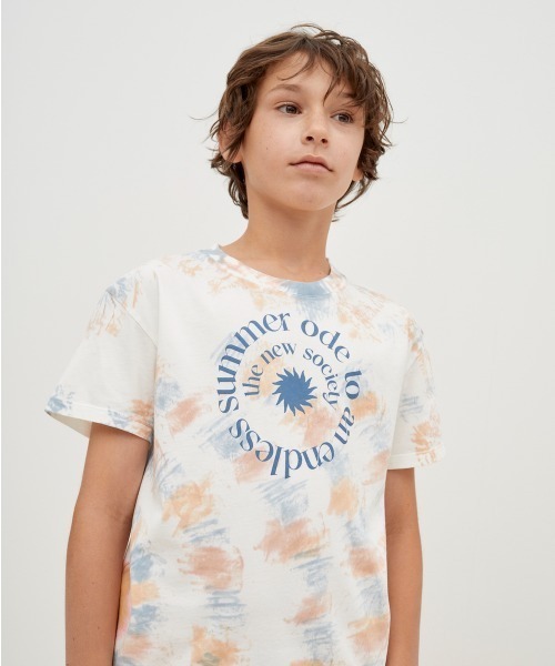「The New Society」 「KIDS」半袖Tシャツ 8Y ホワイト キッズ_画像7
