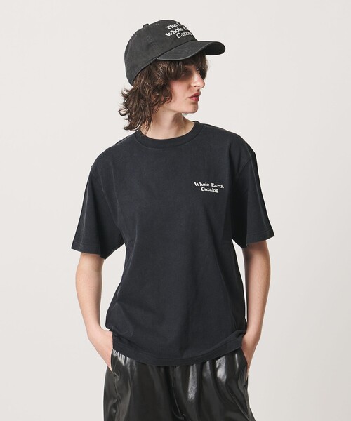ROKU別注 WHOLE EARTH CATALOG x6 Tシャツ 美品 6 tシャツ 「別注」「WHOLE EARTH CATALOG ×6」Tシャツ レディース
