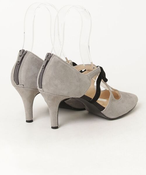 「ODETTE E ODILE」 パンプス 24cm グレー レディース_画像2