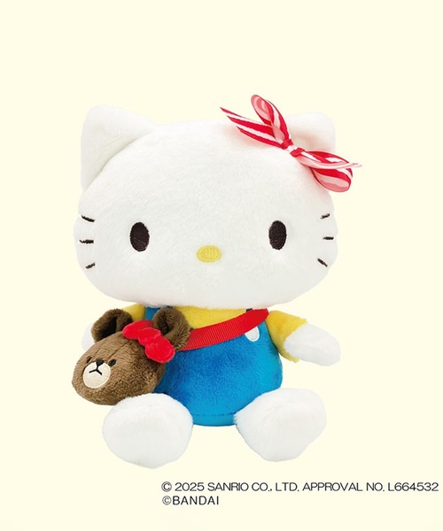 【新品】くまのがっこう × ハローキティ ぬいぐるみ 2点セット sanrio（サンリオ） おもちゃ sanrio/サンリオキャラクターズ くまのが
