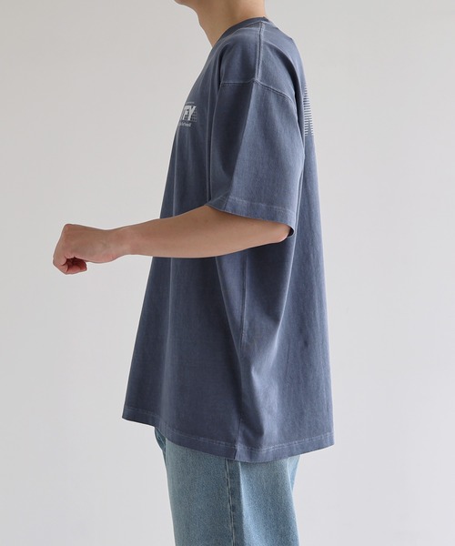 「ANME」 半袖Tシャツ XX-LARGE ネイビー レディース_画像6