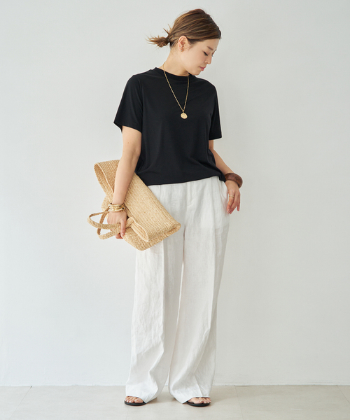 tシャツ *Prime wool jersey Tシャツ レディースの画像