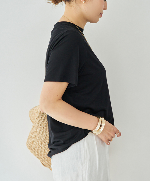 tシャツ *Prime wool jersey Tシャツ レディースの画像