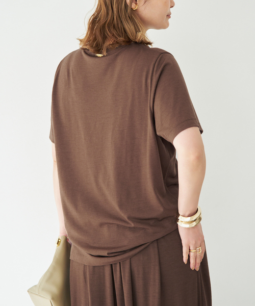 tシャツ *Prime wool jersey Tシャツ レディースの画像