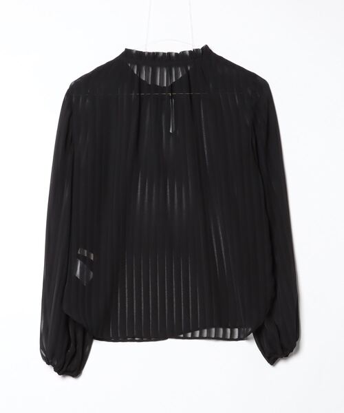 「Khaju」 長袖ブラウス ONE SIZE ブラック レディース_画像2