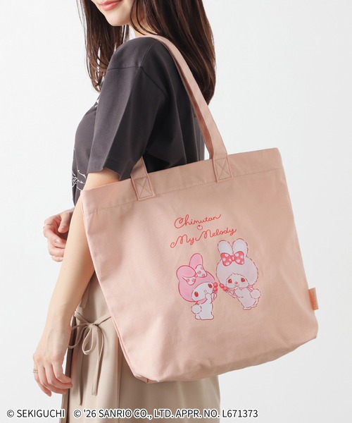 Honeys（ハニーズ） トートバッグ モンチッチ×サンリオキャラクターズ