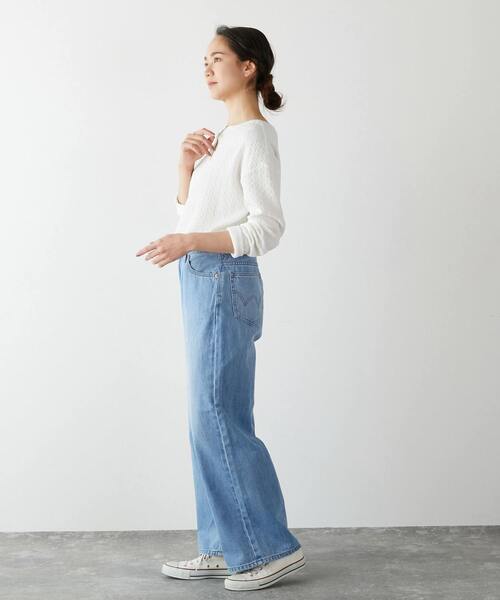 「MELROSE claire」 長袖カットソー FREE ブラック レディース_画像9