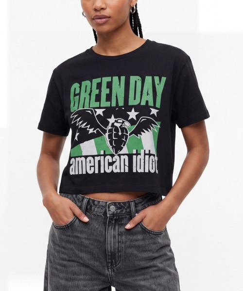 tシャツ 半袖 「T23」「ROCK-OFF/ロックオフ」WOMEN'S CROP T-SHIRT ROCKOFF257 レディース メンズ | ROCK OFF