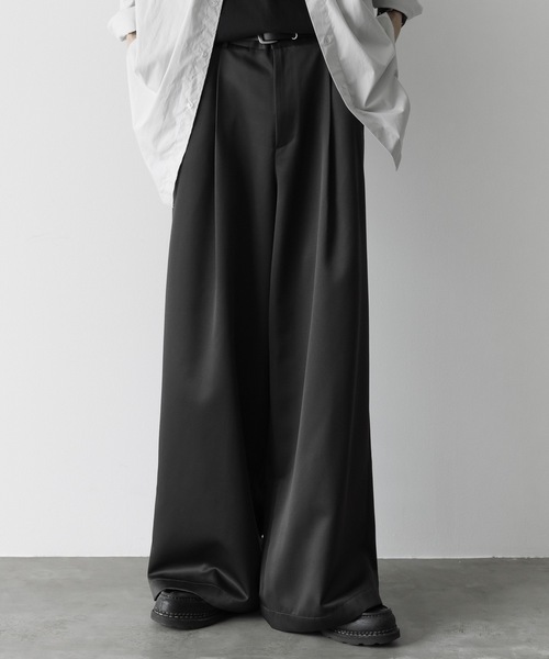 「remer」 パンツ SMALL ブラック メンズ_画像4