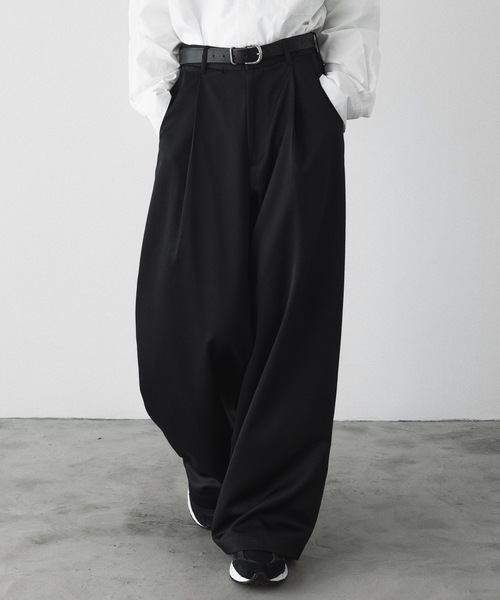 「remer」 パンツ SMALL ブラック メンズ_画像9