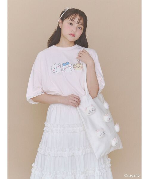 merry jenny（メリージェニー） トートバッグ ちいかわのリボントート