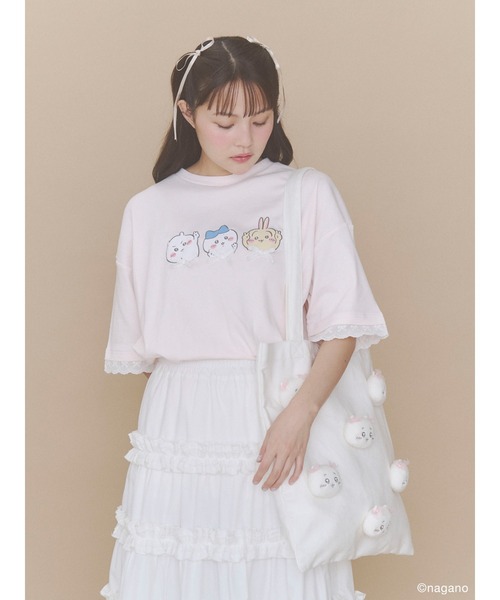 merry jenny（メリージェニー） トートバッグ ちいかわのリボントート