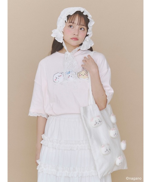 merry jenny（メリージェニー） トートバッグ ちいかわのリボントート