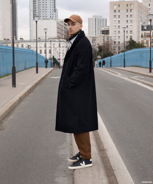 「VEJA」 ローカットスニーカー 37 ブラック メンズ_画像4