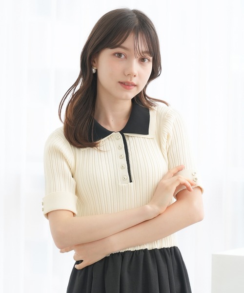 「ASTORIA ODIER」 ドッキングワンピース MEDIUM ライトグレー レディース_画像5