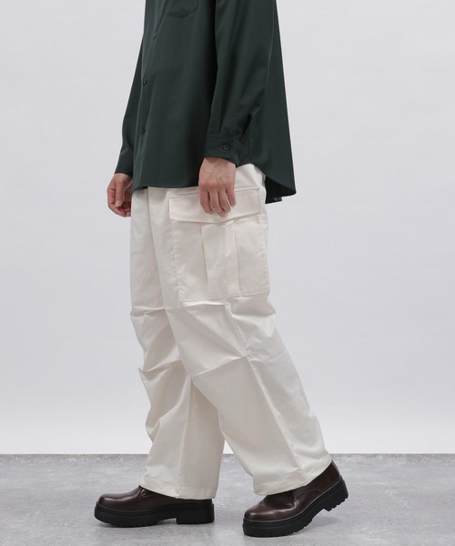 「LAKOLE」 カーゴパンツ SMALL オリーブ メンズ_画像2