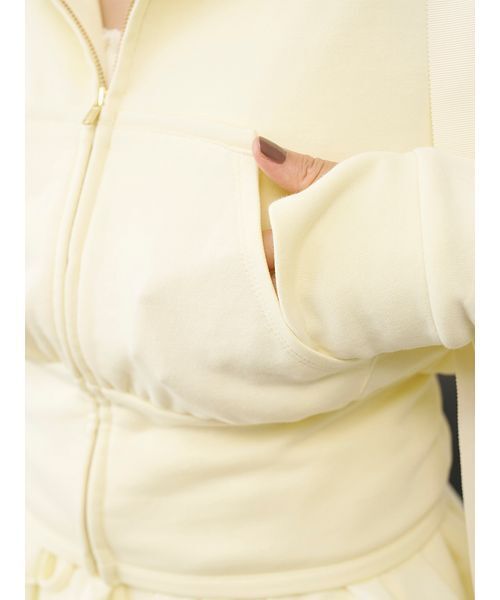 パーカー uvカット 「UV/セットアップ対応」フリルカットパーカー レディース | SNIDEL | 22