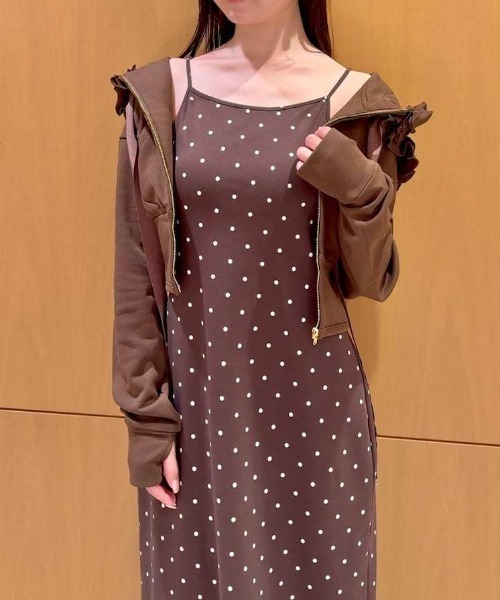 パーカー uvカット 「UV/セットアップ対応」フリルカットパーカー レディース | SNIDEL | 16