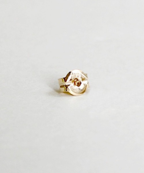 JUPITER ピアス 入学式 「K10」ダイヤモンドスターピアス /片耳/金属