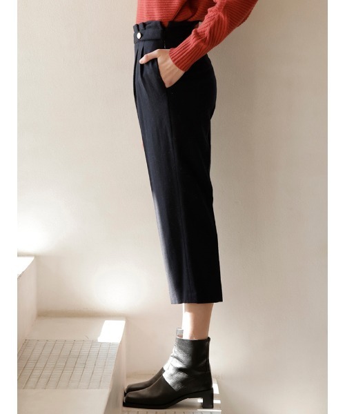 パンツ パンツ - 通販 - PayPayモール フラノクロップドストレートパンツ ZOZOTOWN PayPayモール店 もあります