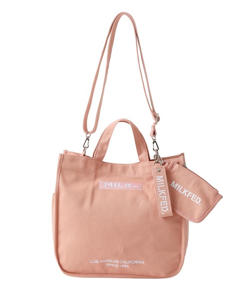 MILKFED.（ミルクフェド） ショルダーバッグ バッグ EMBROIDERED BAR
