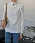 tシャツ メロウハイネックトップス /ロンT ...の詳細画像1