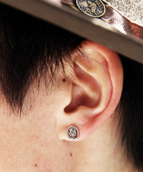 ピアス メンズ Trip Smile Pierce-SILVER- トリップ スマイル シルバー ピアス｜zozo｜04