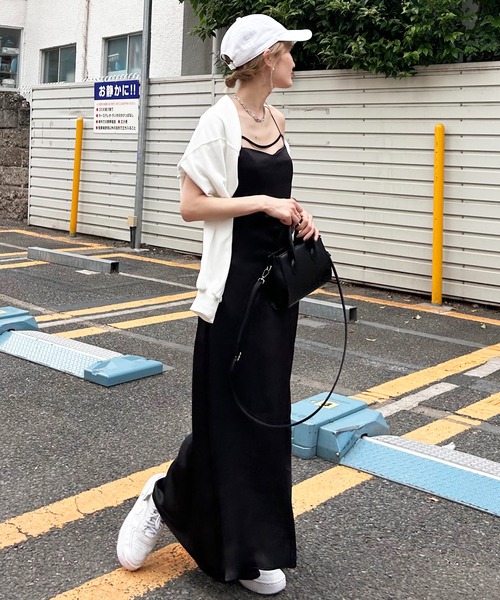 SPIRALGIRL（スパイラルガール） ワンピース ヴィンテージサテン