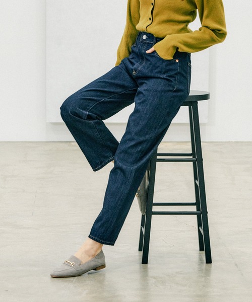 ジーンズ デニム デニムパンツ GOODデニムストレートパンツ/909510 レディース | GLOBAL WORK | 09