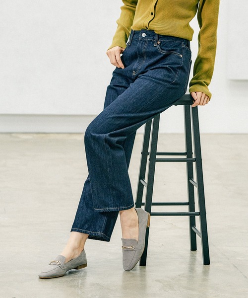 ジーンズ デニム デニムパンツ GOODデニムストレートパンツ/909510 レディース | GLOBAL WORK | 10