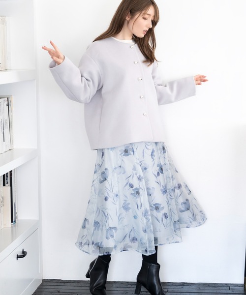 シクラスのレーススカートパープル34 シクラスのレーススカートパープル34