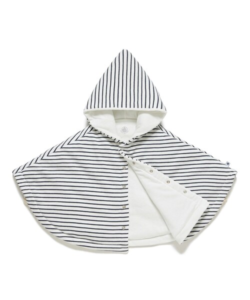 ポンチョ ミニマリニエールケープ キッズ 子供服 | PETIT BATEAU | 04