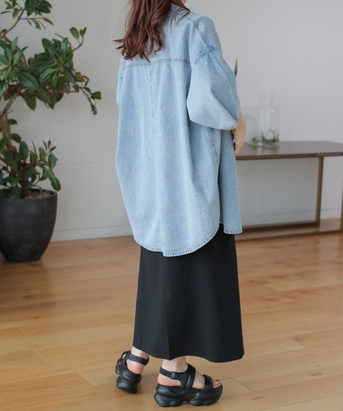 LEPSIM スカート 「WEB限定カラーあり」ポンチナロースカート 109542