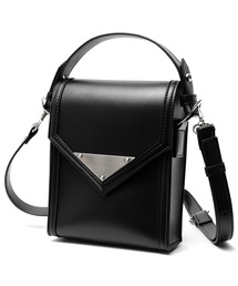DEVICE ショルダーバッグ 「犬飼京×DEVICE」metal plate 2way