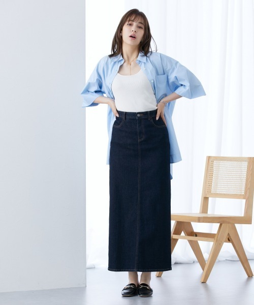 slattgir（スラットジール） ロング スカート 夏 高身長 すごのび
