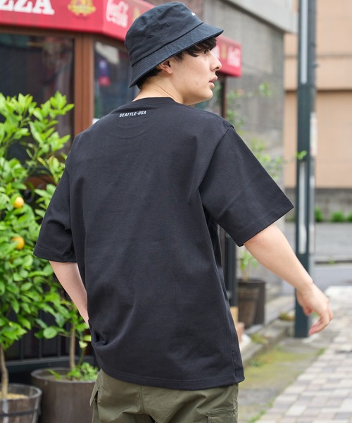Eddie Bauer（エディーバウアー） tシャツ ロゴ刺繍 半袖Tシャツ